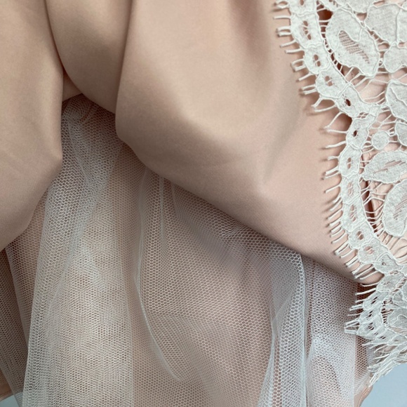 Eliza J Lace and Satin Off the Shoulder Dress - Picture 11 of 12